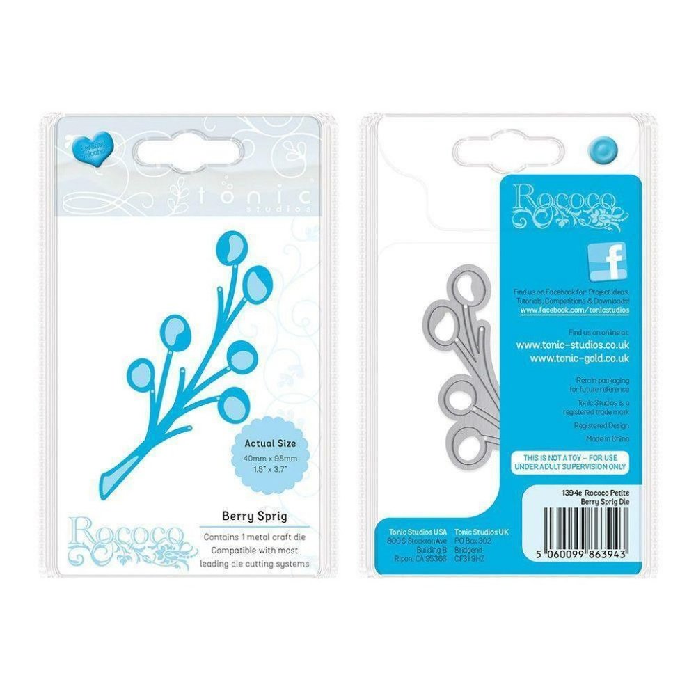Tonic Studios Berry Sprig Die